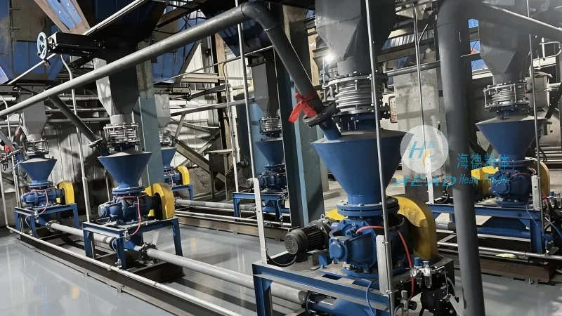 Jordan Irbid Bateria de Lítio em Pó, Materiais, Fase Diluída, Pressão Negativa, Transporte Fechado, Projeto Pronto Para Instalar
