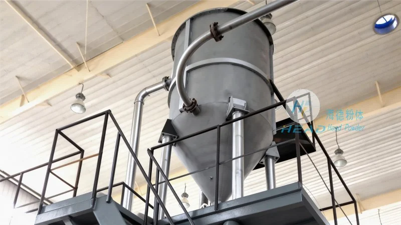 Solução de Transporte Pneumático com Pó de Ácido Humíco