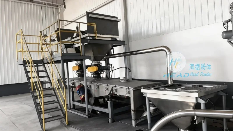Solução de Transporte Pneumático para Pó Ultra-fino TCM