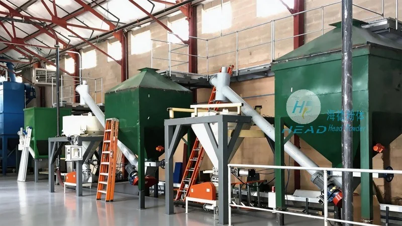 Solução de transporte pneumático para grânulos de xilóis