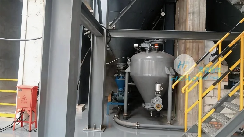 Conjunto completo de engenharia de transporte automático fechado para pó cerâmico em Tiumen, Rússia