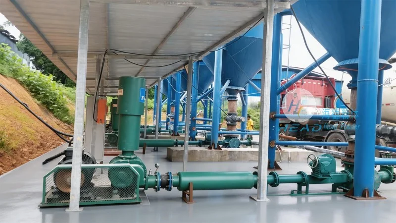 Sistema de Transporte Pneumático de Óxido de Zinco