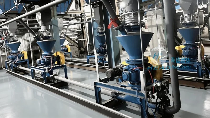 Áustria Graz Rubber e Plastic Powder Vacuum Dust-free Conveying Engineering Project Áustria Graz Rubber e Plastic Powder Vacuum Dust-free Conveying Engineering Project