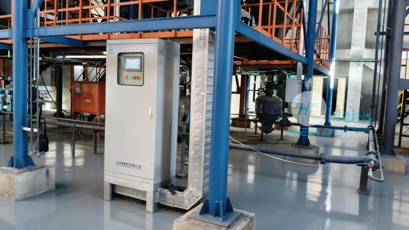 Solução de Transporte Pneumático com Pó de Ferro