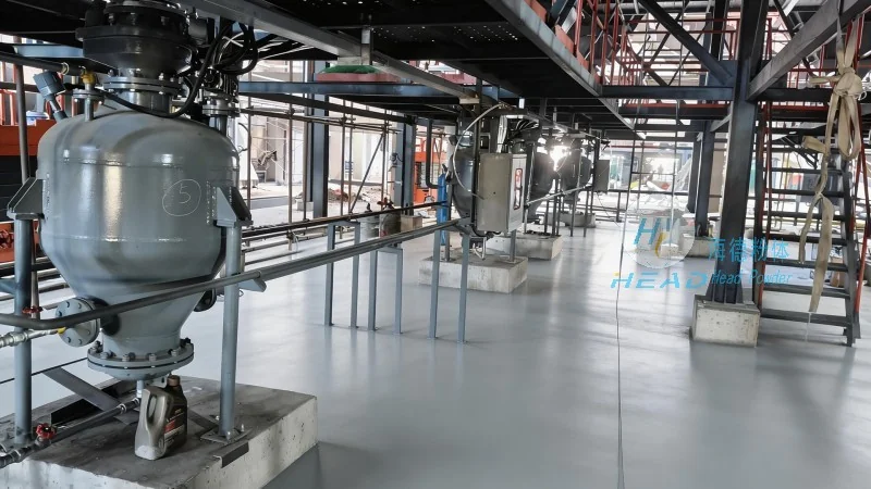 PAC Particle Pneumático Conveio Solução