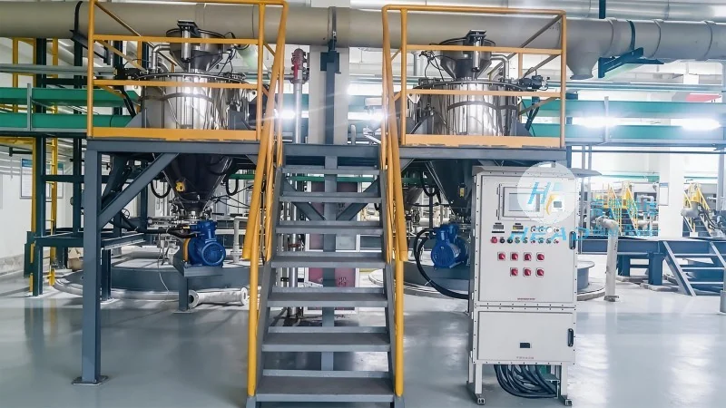 Sistema de Transporte Pneumático para Pó Micronizado de Carboneto de Silício