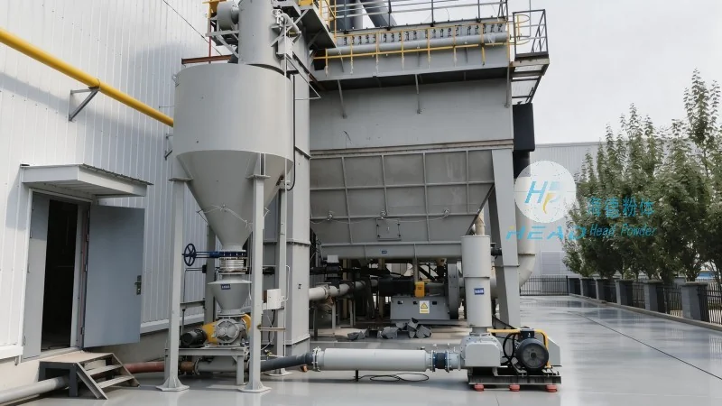 Solução de Transporte Pneumático para Chips de PET