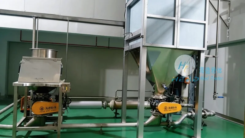 Projeto de Engenharia de Transporte com Tubulação Fechada de Pó Químico de Fósforo em Milão, Itália