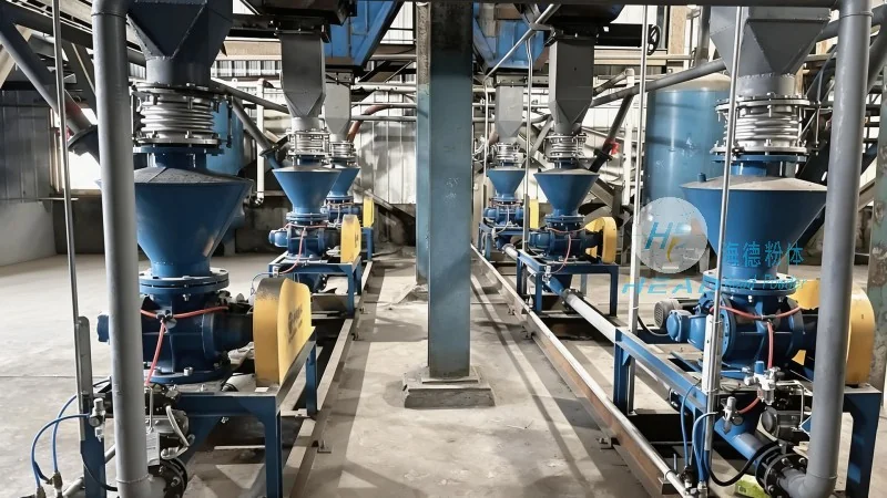 Workshop de Mistura de Materiais em Da Nang, Vietnã: Transporte Pneumático Centralizado de Pó, Projeto Completo