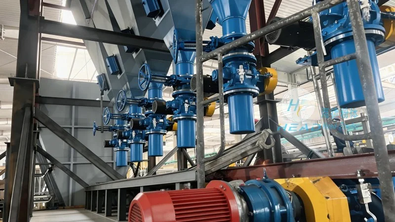 Solução de Transporte Pneumático de Carbonato de Cálcio Nano