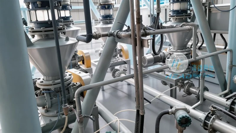 Solução de Transporte Pneumático para Pó de Rocha Fosfática