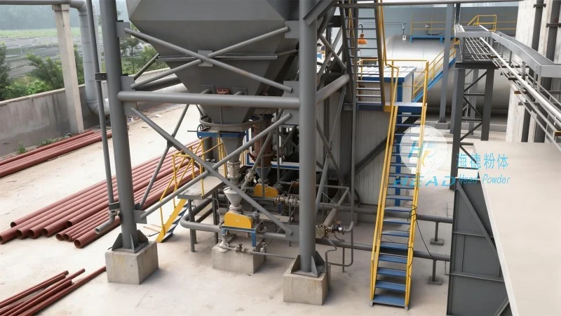 Sistema de Transporte Pneumático para Grãos de Milho