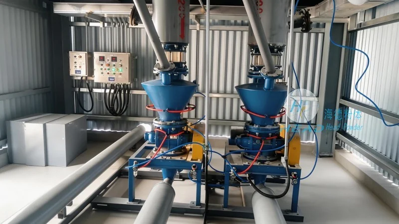 Solução de Transporte Pneumático com Pó de Ácido Humíco