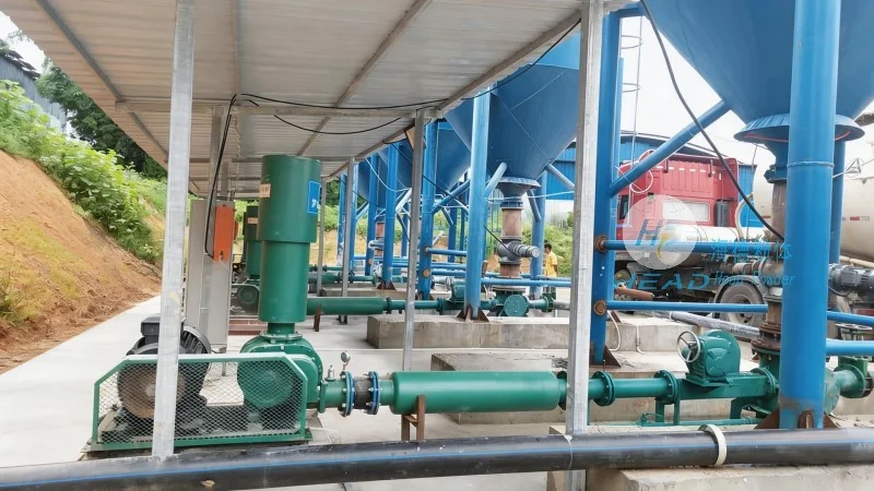 Sistema de Transporte Pneumático para Granulas de Ureia