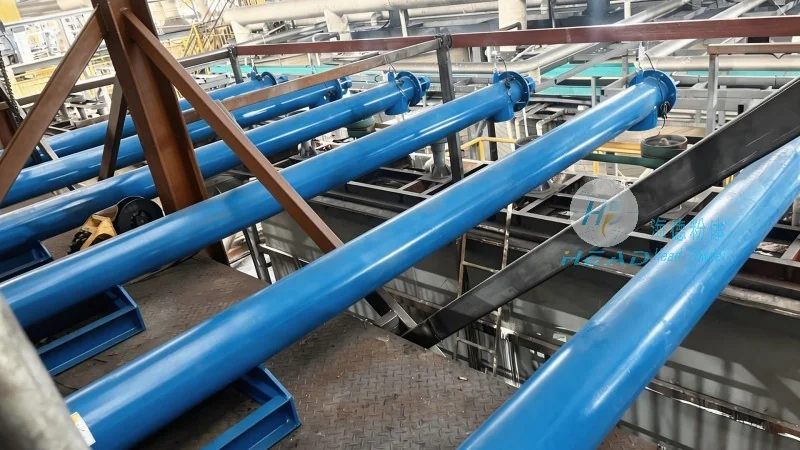 Plano de Transporte Pneumático para Pó de Escória de Aço