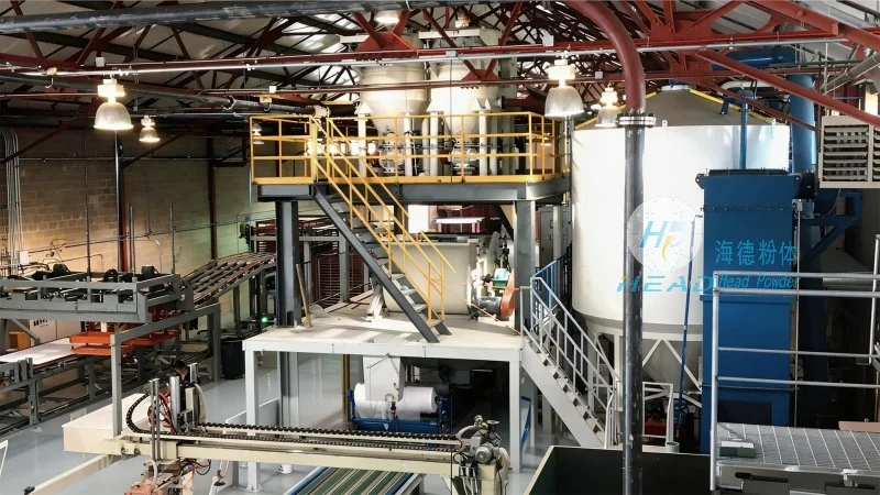 Solução de Transporte Pneométrico com Pó de Zinco