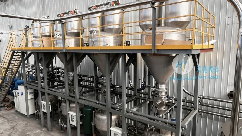 Solução de Transporte Pneumático para Chips de PET