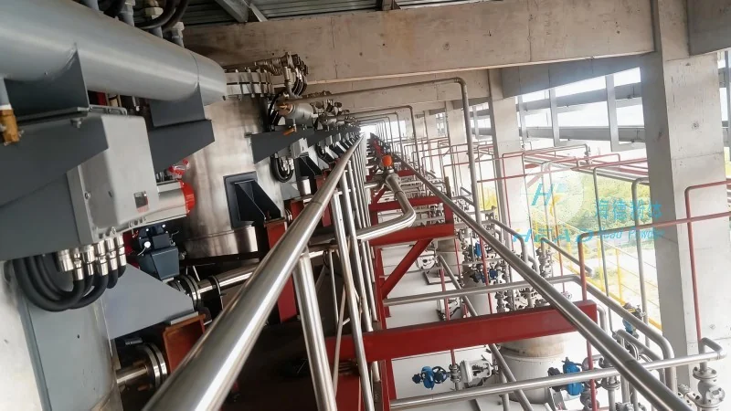 Solução de Transporte Pneumático com Pó de Ferro