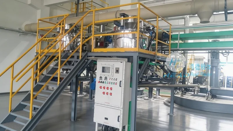 Solução de Transporte Pneumático para Pó Farmacêutico